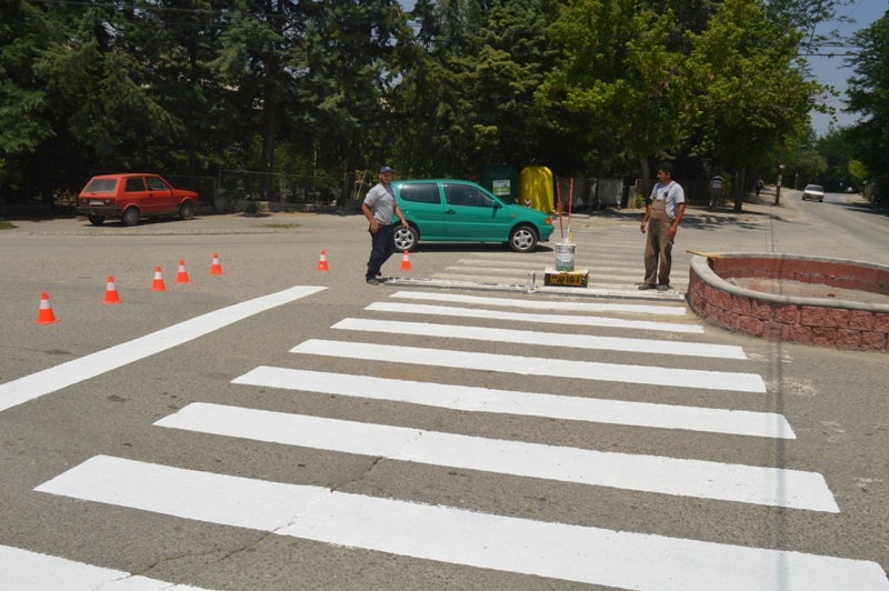 Акција за одбележување на хоризонталната патна сигнализација