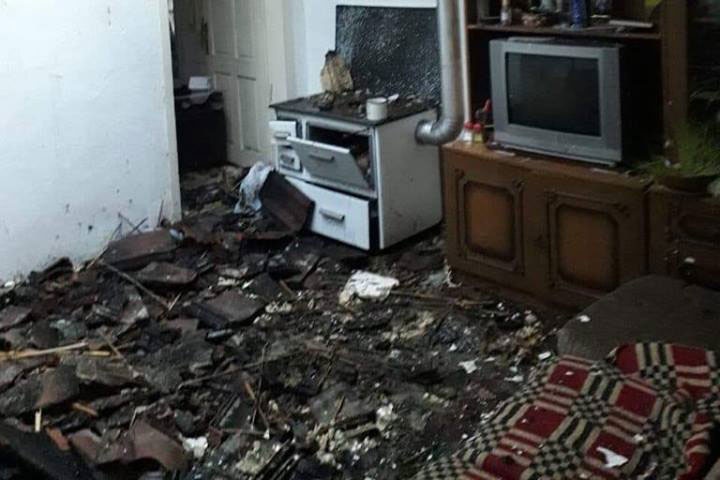 Изгоре куќа во Кавадарци – општината најави помош за семејството