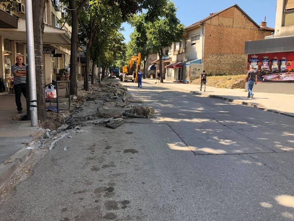 Започна реконструкцијата на улицата  „Тиквешко востание“