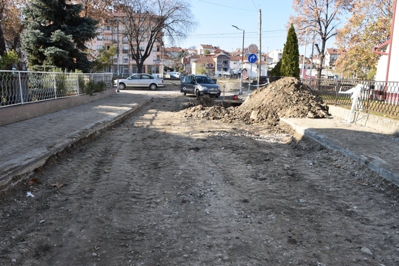 Се подготвува за асфалтирање ул.„Наќо Лазовски“ во Кавадарци