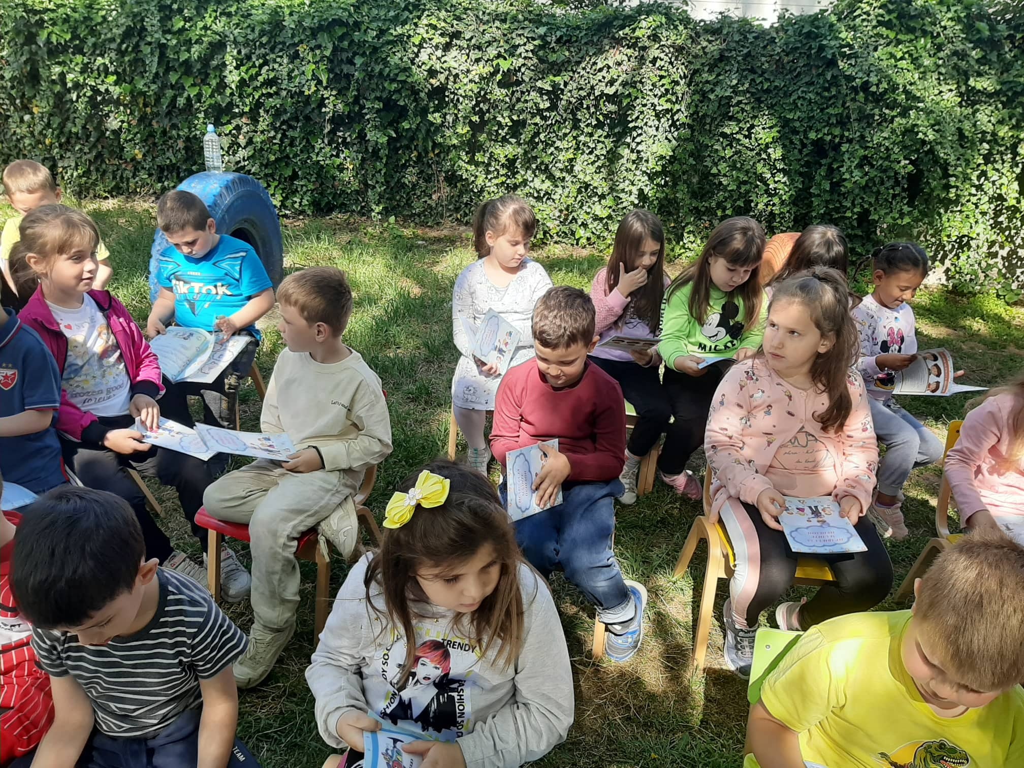 Сообраќајна едукација на најмладите во кавадаречката градинка