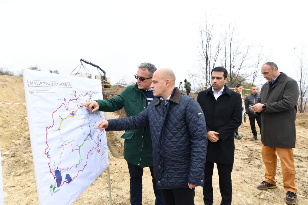 Ковачевски: Гасификацијата станува реалност, завршени се градежните работи на гасоводот Неготино-Кавадарци-Битола