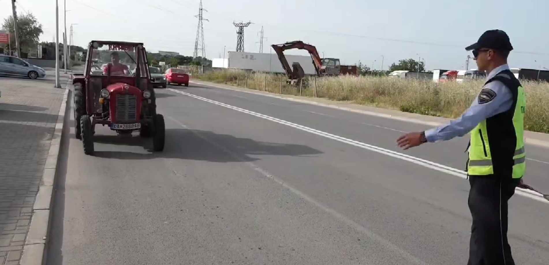 СВР Велес апелира до возачите на трактори пред да се вклучат во сообраќај да ја проверат техничката исправност