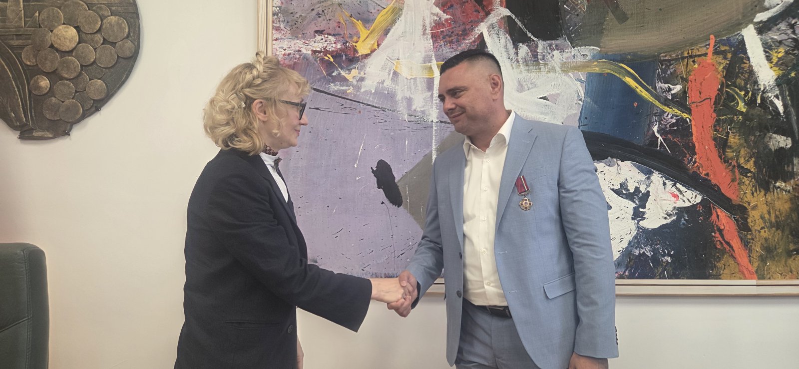 Високо украинско признание за градоначалникот Митко Јанчев (видео)