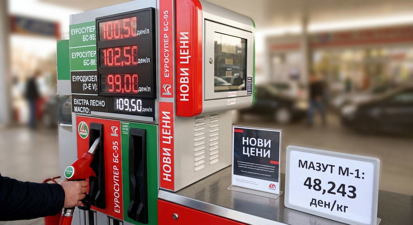 Поскапуваат бензините, дизелот поевтинува