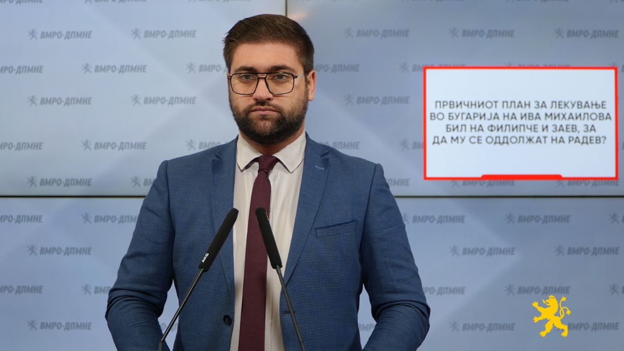 Манасиевски: Првичниот план за лекување во Бугарија на Ива Михаилова бил на Филипче и Заев, за да му се оддолжат на Радев? 
